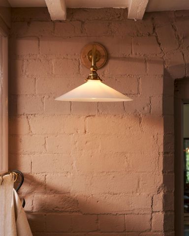 The Milk Glass Task Light