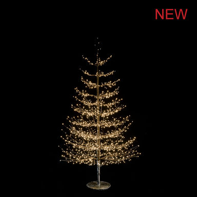 Black iron sticks tree 1940 led lights outdoor/indoor use