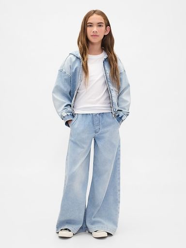 Kids Low Rise Knit Easy Baggy Jeans | Gap