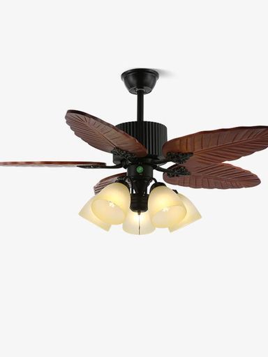 Banana Leaves 48"/52" Ceiling Fan Light