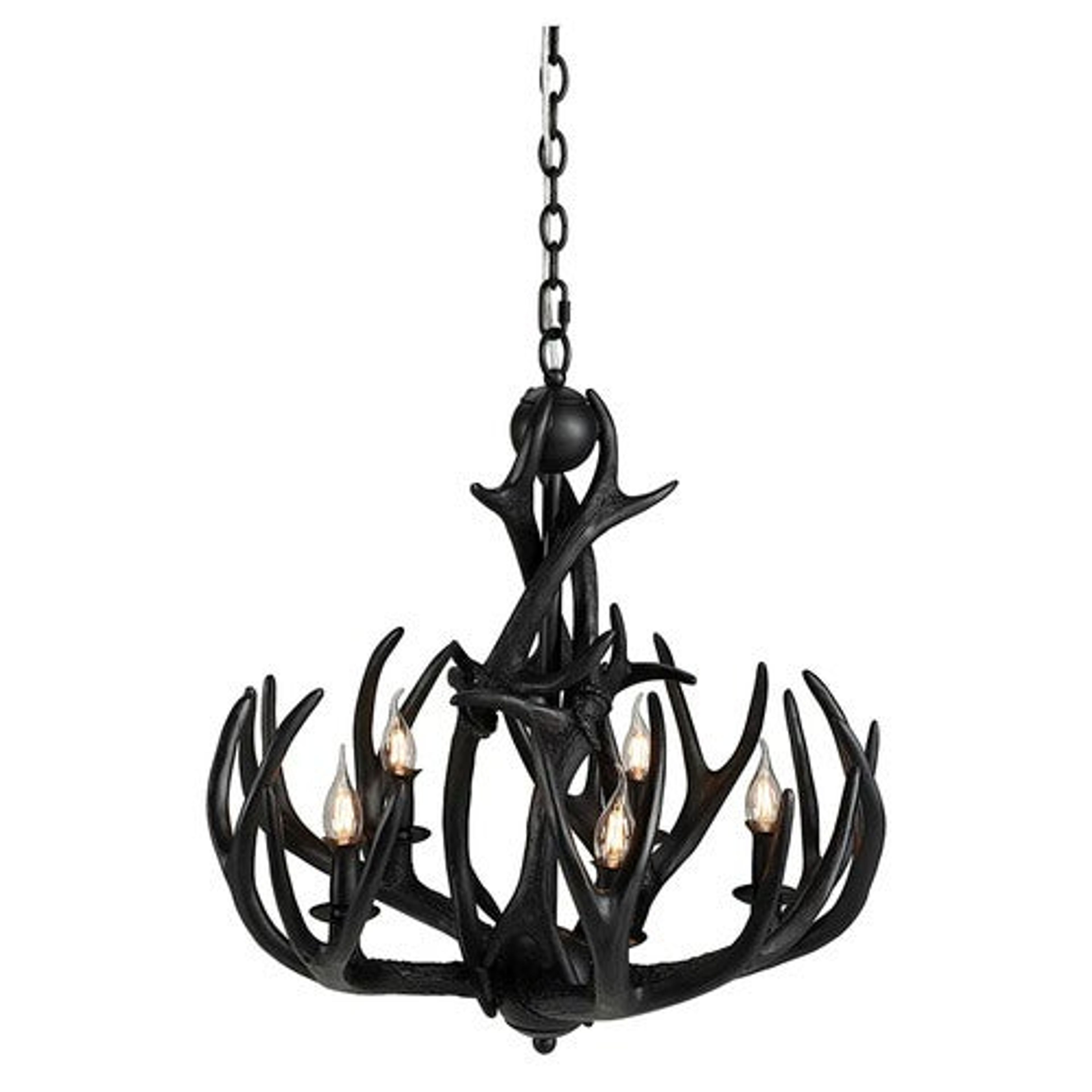 Artwood Antler Small Musta Kattokruunu | Tyylikäs Valaisin