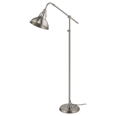 ANKARSPEL Floor/reading lamp - pewter effect
