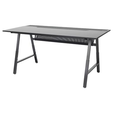 UTESPELARE Gaming desk - black 160x80 cm