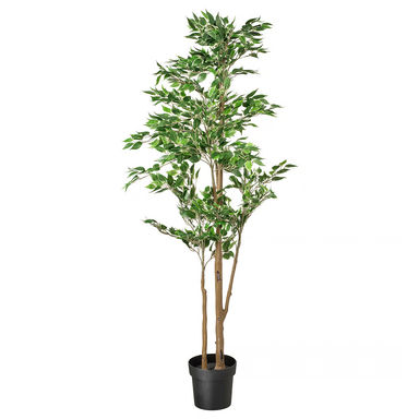 FEJKA Artificial potted plant - in/outdoor Weeping fig 21 cm