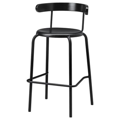YNGVAR Stołek barowy - antracyt 75 cm