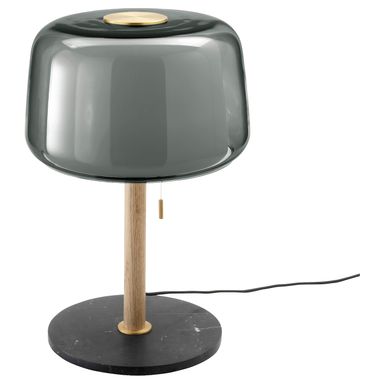 EVEDAL Table lamp - marble/gray