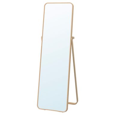 IKORNNES Floor mirror - ash 20 1/2x65 3/4 "