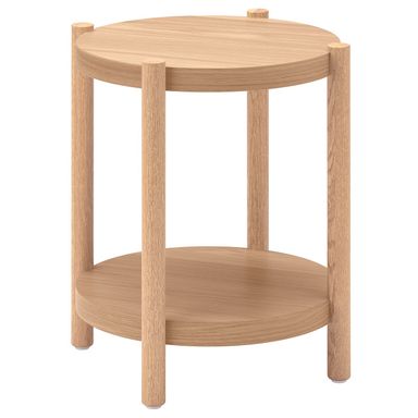 LISTERBY Side table - oak veneer 19 5/8 "