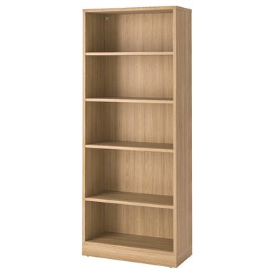 TONSTAD Bookcase - oak veneer 32 1/8x14 5/8x78 7/8 "