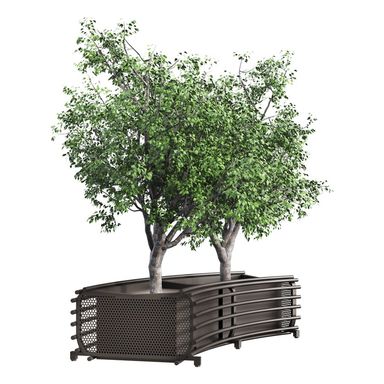 RIO PLANTER CURVED 189