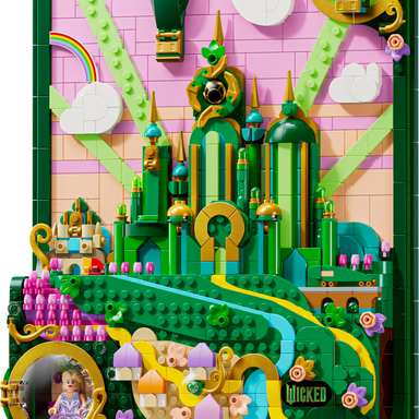 Emerald City Wall Art 75685 | Wicked | Buy online at the Official LEGO® Shop ES