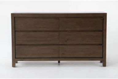 Voyage Brown Wood 6-Drawer Dresser By Nate Berkus &#x2B; Jeremiah Brent | Asian Hardwood