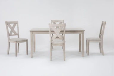 White Kitchen + Dining Room Sets