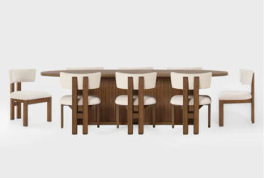 White Kitchen + Dining Room Sets