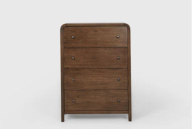 Casey Walnut 4 Drawer Chest