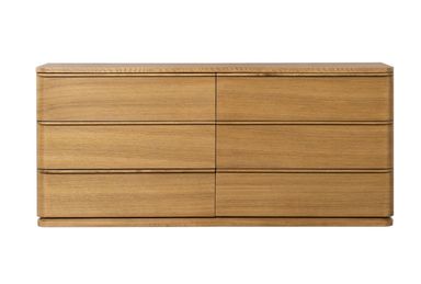 Zoele Oak Brown 6 Drawer Dresser