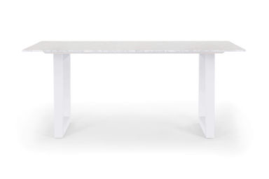 Bronte Marble 180cm Dining Table | White Legs | Lounge Lovers