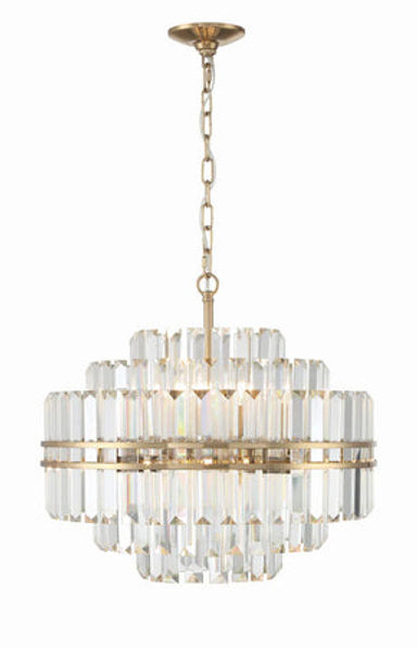 Hayes Round Crystal 12 Light Chandelier