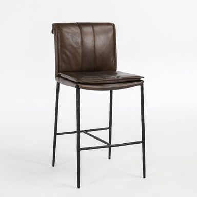 Mayer 26&quot; Counter Stool Antique Brown