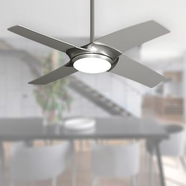 42" TroposAir Starfire Ceiling Fan - 88714 - Brushed Nickel BN-1 with LED Light and Remote