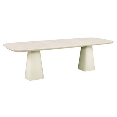 Marina tafel zand/ss beige 260
