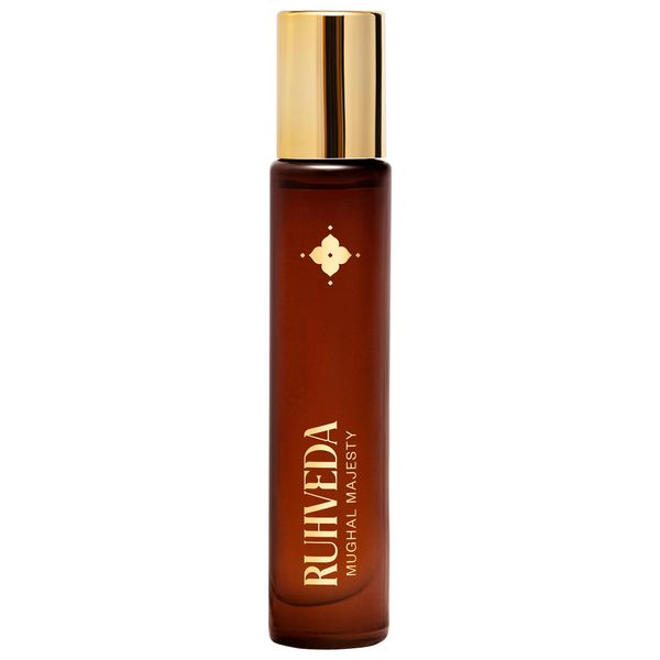 RUHVEDA MUGHAL MAJESTY Eau de Parfum Travel Spray with Jasmine and Leather 0.5 oz/15ml