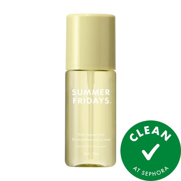 Summer Fridays Mini Pistachio Milk Hair + Body Fragrance Mist with Pistachio + Raspberry Sugar 3 fl oz/90 ml