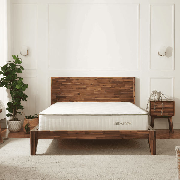 Silk & Snow Firm Organic Mattress, Size: Twin