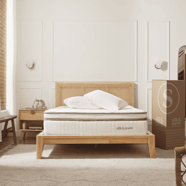 Silk & Snow Plush Organic Mattress, Size: Twin XL