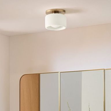 Cerova Ivory Porseleinen Plafondlamp – Scandinavische Design Sfeerverlichting voor de Woonkamer