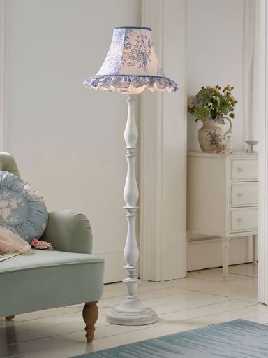 Shabby Chic by Rachel Ashwell® White Delilah Floor Lamp